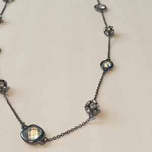 Stella & dot long station necklace 36” long.
